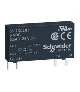 Harmony Relay Przekaźnik półprzewodnikowy SSR 24V DC, 2A, SSL1D03BD Schneider Electric