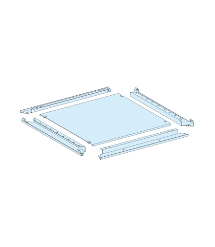 Rozdzielnice Prisma, płyta dławicowa pełna IP55 650x400mm, 08486 Schneider Electric