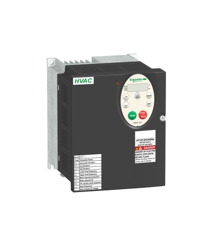Przemiennik częstotliwości ATV212 3 fazowe 380/480VAC 50/60Hz 3kW 58.5A IP21, ATV212HU30N4 Schneider Electric