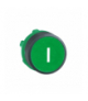 Harmony XB5 Główka przycisku płaskiego plastikowego, zielona z oznaczeniem, ZB5AA331 Schneider Electric
