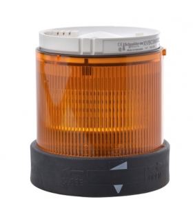 Harmony XVB Element świetlny Ø70 pomarańczowy światło ciągłe LED 120V AC, XVBC2G5 Schneider Electric