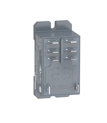 Zelio Relay Przekaźnik mocy, wtykowy 2 styki C/O, 24V DC, 30A, RPF2BBD Schneider Electric
