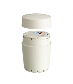 Harmony XVM Baza kolumny świetlnej z buczkiem Ø45 biała 24V, XVMC29B Schneider Electric