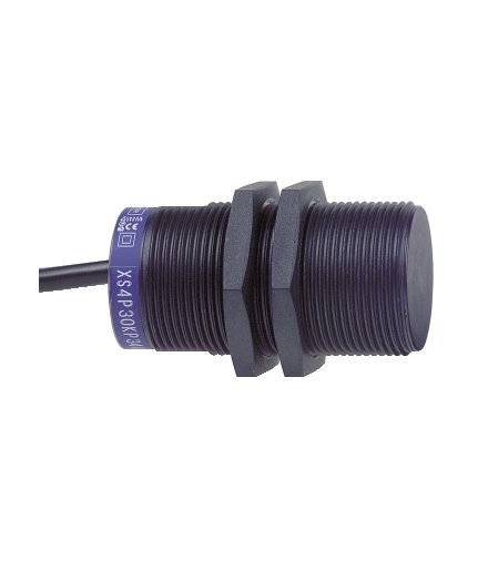 OsiSense XS Czujnik indukcyjny M30 1NO, 24/240V AC/DC, kabel 2m, XS4P30MA230 Schneider Electric