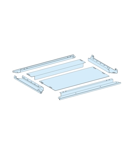 Rozdzielnice Prisma, płyta dławicowa dwuczęściowa IP30 650x 600mm, 08696 Schneider Electric