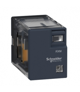 Zelio Relay Przekaźnik miniaturowy 2L LED 24V AC, 5A, 2 styki C/O, RXM2LB2B7 Schneider Electric