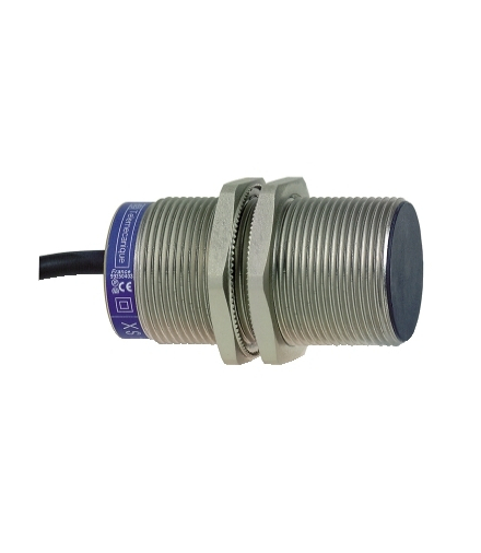 OsiSense XS Czujnik indukcyjny M30 1NO lub 1NC 12/24V DC, kabel 2m, XS1M30KP340 Schneider Electric