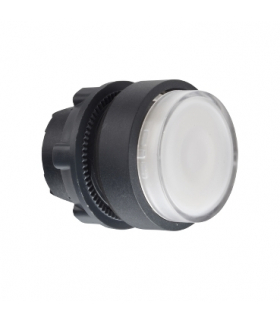 Harmony XB5 Główka przycisku wystającego z samoczynnym powrotem LED biała plastikowa, ZB5AW113 Schneider Electric