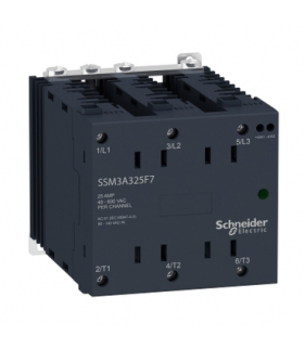 Harmony Relay Przekaźnik półprzewodnikowy 3 fazowy SSR 25A, SSM3A325P7 Schneider Electric