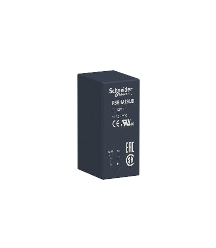 Zelio Relay Przekaźnik interfejsowy 1C/O 12A, 12V DC, RSB1A120JD Schneider Electric