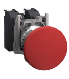 Harmony XB4 Przycisk do stref zagrożonych wybuchem przycisk bezpieczeństwa odryglowanie przez naciśnięcie, XB4BT845GEX Schneider