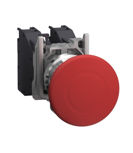 Harmony XB4 Przycisk do stref zagrożonych wybuchem przycisk bezpieczeństwa odryglowanie przez naciśnięcie, XB4BT845GEX Schneider