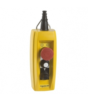 Harmony XAC Kaseta sterownicza 2 przyciski standardowe i 1 awaryjny NC/NO, XACB3291 Schneider Electric