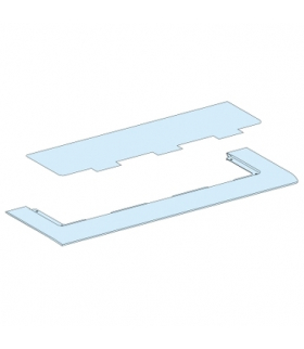 Rozdzielnice Prisma, metalowa płyta z wycięciami oraz plastikowa płyta dławicowa 600mm, 08880 Schneider Electric