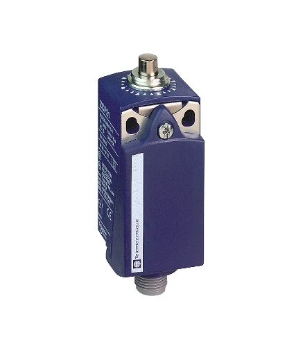 OsiSense XC Łącznik krańcowy trzpień metalowy 1NC+1NO dławik ISO M12x1.5, XCKP2110M12 Schneider Electric