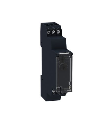 Zelio Time Przekaźnik czasowy 24 240V AC DC, zakres 0.1S/ 100H, RE17LCBM Schneider Electric