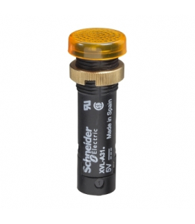 Harmony XVL Lampka sygnalizacyjna Ø12 żółta LED z pokrywą 24V, XVLA335 Schneider Electric