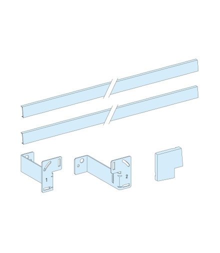 Rozdzielnice Prisma, kołnierz do montażu podtynkowego obudowy 21-27 modułów, 08820 Schneider Electric