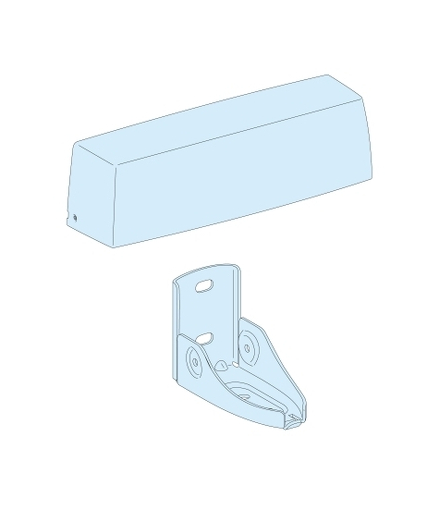 Rozdzielnice Prisma, osłona magistrali kablowej, 08824 Schneider Electric