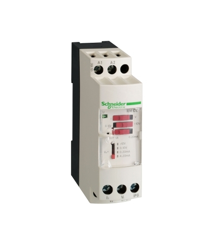Zelio Analog Przetwornik napięcia/prądu 0/50V, RMCV60BD Schneider Electric