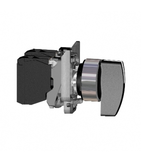 Harmony XB4 Przełącznik 2 pozycyjny, czarny, metalowy, XB4BJ21 Schneider Electric