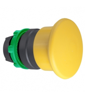 Harmony XB5 Napęd przycisku grzybkowego Ø40 pomarańczowy odryglowany przez obrót LED plastik, ZB5AW753 Schneider Electric