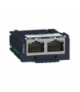 Harmony XB5R Moduł komunikacyjny Modbus/TCP IP, 2 x Ethernet RJ45, ZBRCETH Schneider Electric