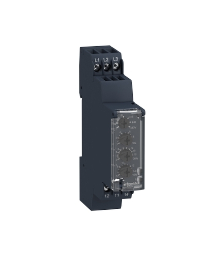 Zelio Control Przekaźnik napięciowy, 9/15V DC, RM17UAS14 Schneider Electric