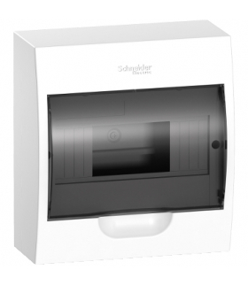 Obudowa natynkowa Easy9 IP40 EZ9E-1-8-NT-T drzwi transparentne 1 rząd 12 modułów/rząd, EZ9E108S2S Schneider Electric