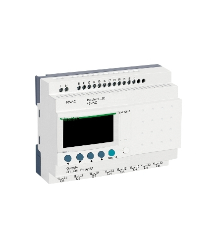 Przekaźnik programowalny Zelio Logic 12 wejść 8 wyjść 48VAC, SR2A201E Schneider Electric