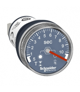 Harmony XB5 Przekaźnik czasowy 100/240 V AC/DC, zakres 0.5s/ 10s, wyjście 1NO PNP, XB5DTGM2 Schneider Electric