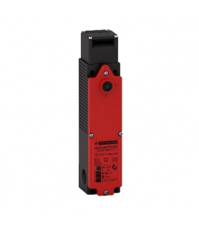 Preventa XCS Łącznik krańcowy plastikowy z blokadą elektromagnesem 2NC+2NO 24V 3 wejścia M20, XCSLE2525312 Schneider Electric