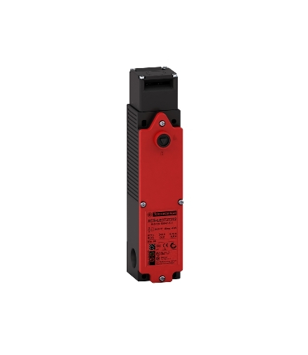 Preventa XCS Łącznik krańcowy plastikowy z blokadą elektromagnesem 2NC+2NO 24V 3 wejścia M20, XCSLE2525312 Schneider Electric