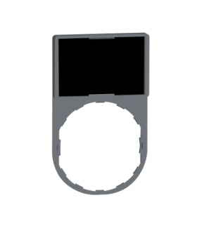 legend holder 30 x 50 mm with legend, ZBY61CUST01 Schneider Electric