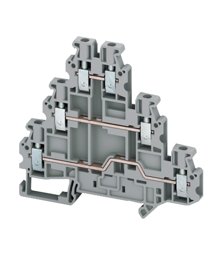 Złączki NSY, zacisk śrubowy 3 poziomowy 6 punktowy 2,5mm2, NSYTRV26T Schneider Electric