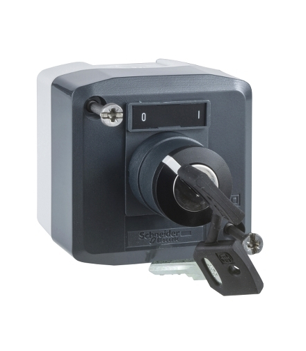 Harmony XALD Stacja sterująca ciemnoszara z przełącznikiem Ø22, XALD144E Schneider Electric