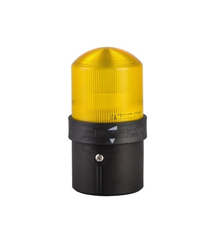 Harmony XVB Sygnalizator świetlny Ø70 żółty światło ciągłe LED 24V AC/DC, XVBL0B8 Schneider Electric