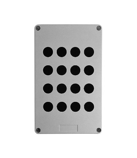 Harmony XAPS Pusta kaseta sterująca 16 otworów w 4 kolumnach Ø22 0 151x241 mm plastikowa, XAPA3116 Schneider Electric