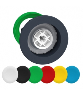 Harmony XB5 Napęd przycisku z zestawem 6 nakładek, ZB5FA9 Schneider Electric