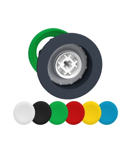 Harmony XB5 Napęd przycisku z zestawem 6 nakładek, ZB5FA9 Schneider Electric