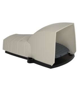 Harmony XPE Łącznik nożny pojedynczy z osłoną szary 1NC + 1NO plastikowy, XPEG510 Schneider Electric