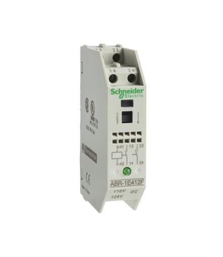 Moduł interfejsu wejściowego 17.5 mm, 1 styk C/O 24V, ABR1E318B Schneider Electric