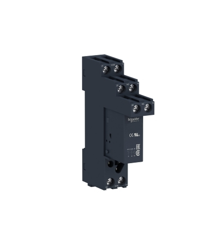 Zelio Relay Przekaźnik interfejsowy z gniazdem 24V AC, 8A, 2 styki C/O, RSB2A080B7S Schneider Electric
