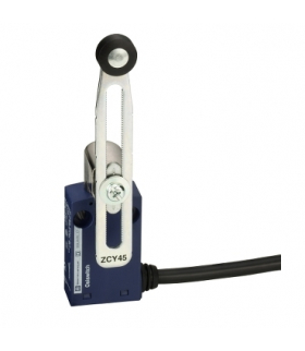 OsiSense XC Łącznik krańcowy dźwignia o zmiennej długości z rolką 1NC+1NO, kabel 1m, XCMN2145L1 Schneider Electric