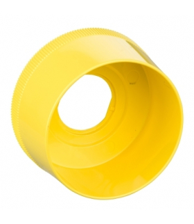 Round guard for Ø 40 Emergency stop, plastic, yellow, 63.5 mm, ZB4BZ1905 Schneider Electric