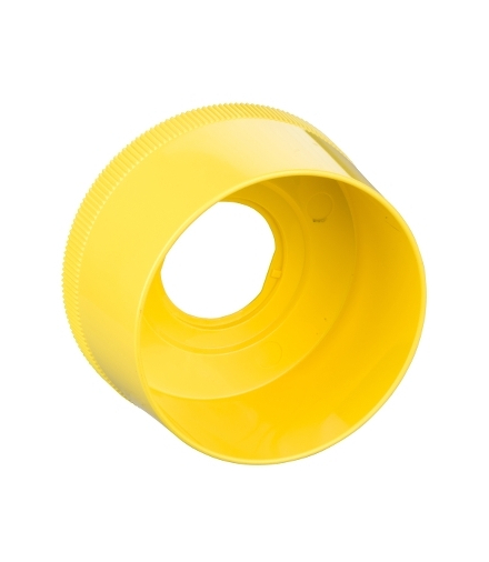 Round guard for Ø 40 Emergency stop, plastic, yellow, 63.5 mm, ZB4BZ1905 Schneider Electric