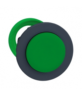 Płaski Zielony Przycisk Główk Push Push, ZB5FH3 Schneider Electric