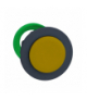 Płaski Żółt. Przycisk Główk Push Push, ZB5FH5 Schneider Electric