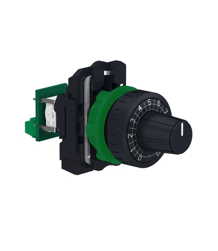 Harmony XB5 Potencjometr Ø22 opór 1kΩ tryb liniowe styki śrubowo zaciskowe, XB5AD912R1K Schneider Electric