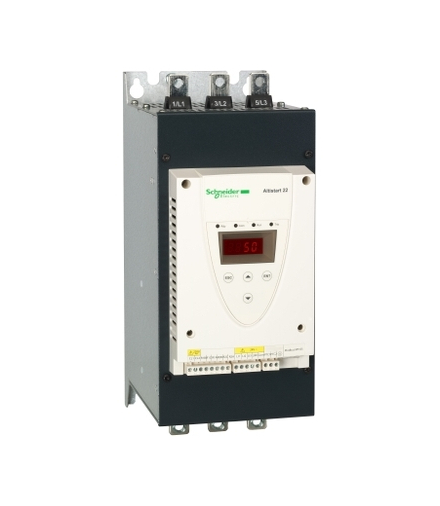Układ łagodnego rozruchu ATS22 3 fazowe 230/600VAC 50/60Hz 90kW 140A IP00, ATS22C14S6 Schneider Electric